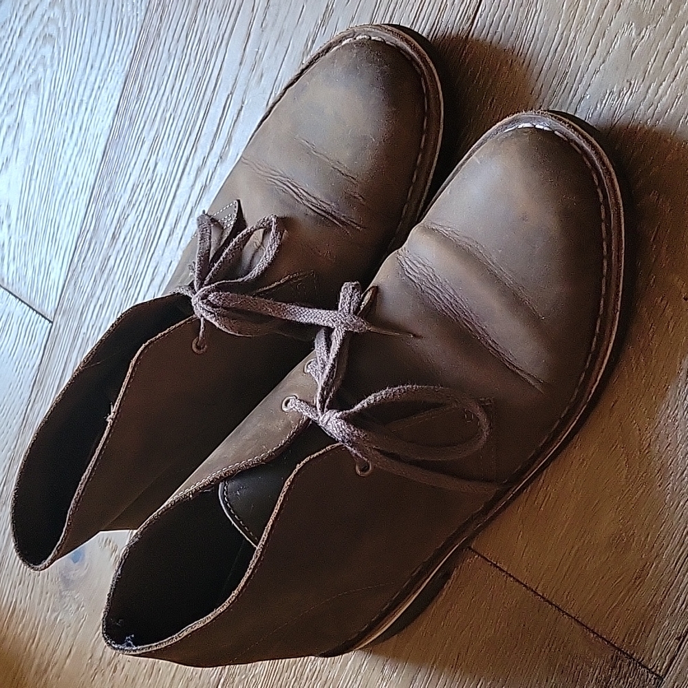 Clarks chukka boots men's 8